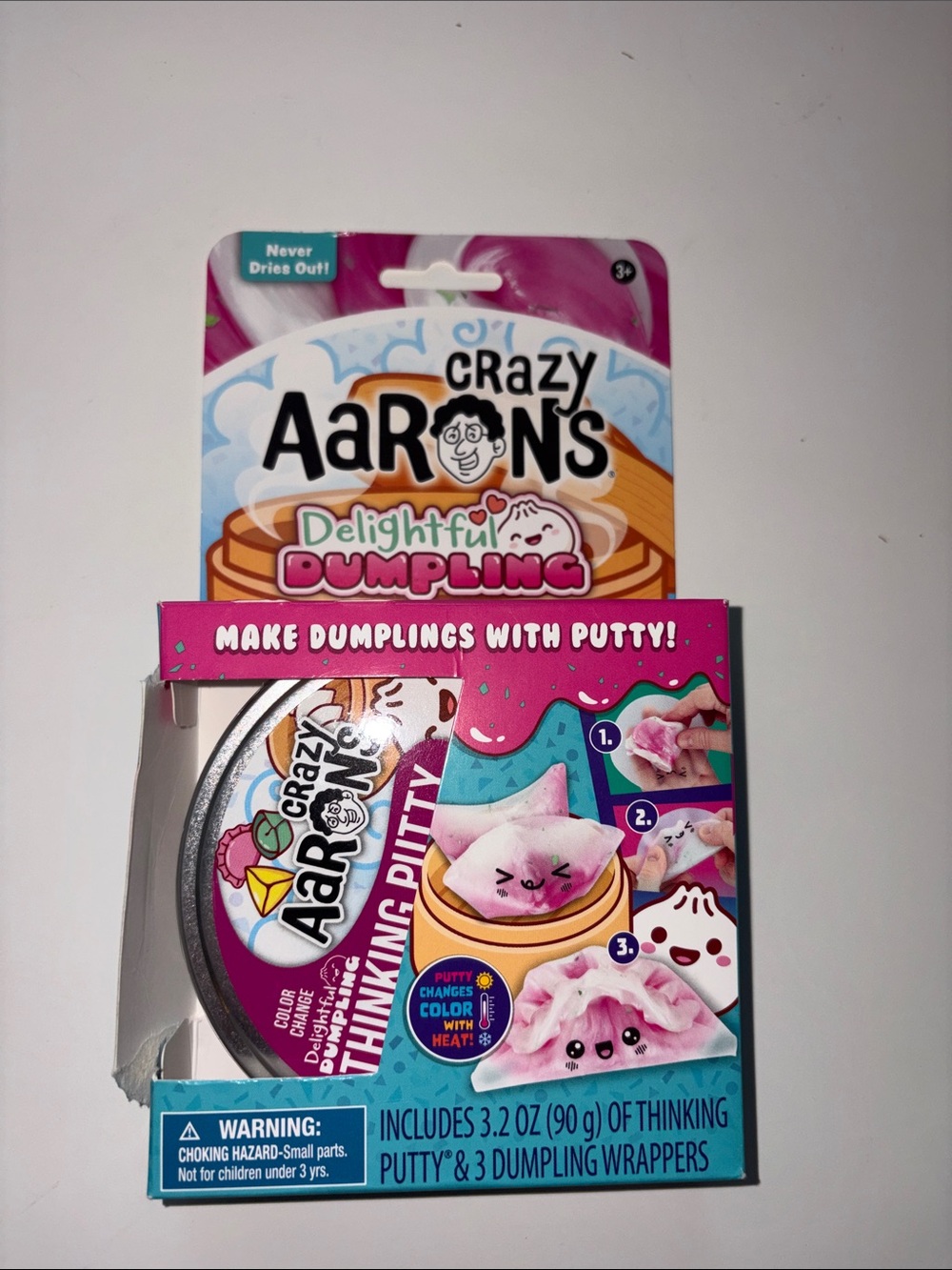 Brand New Crazy Aaron’s Delightful Dumpling Color Changing Thinking Putty🔥